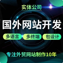 企业官网站建设制作做公司网页设计定制开发中英文外贸网站搭建立